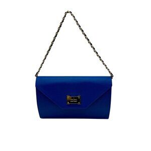Courage B Royal Blue Envelope Clutch
